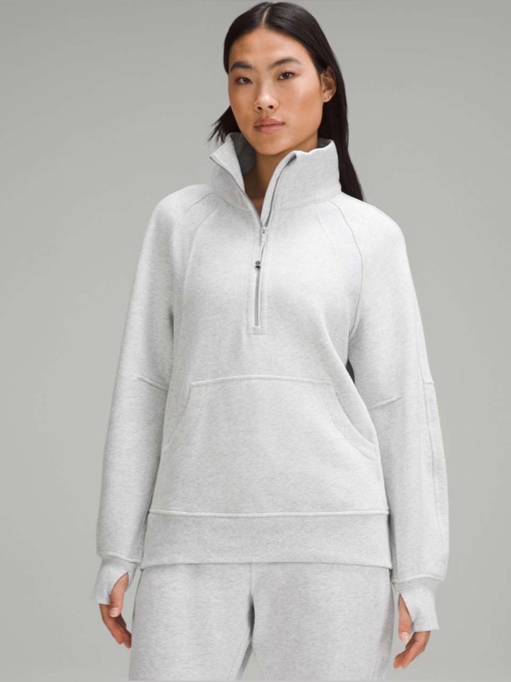Lululemon Scuba Oversized Funnel-Neck Half Zip *Long
Heathered Core Ultra Light